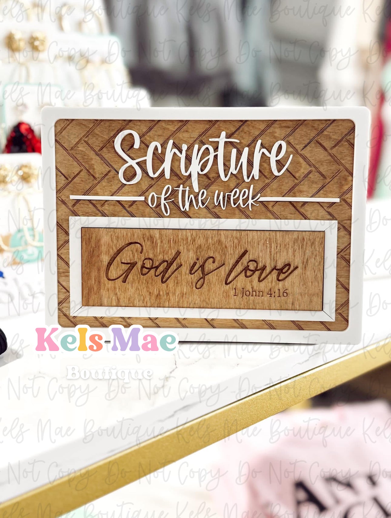 Weekly Scripture Frame