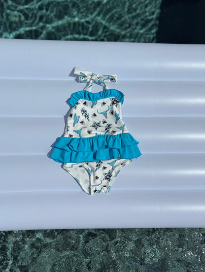 Wild & Western Ruffled Swim Suit