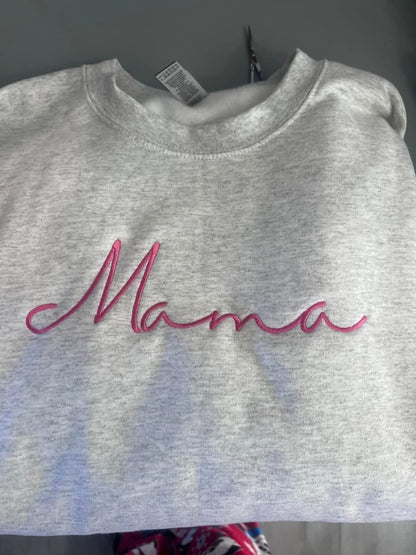 Name Embroidered Crewneck